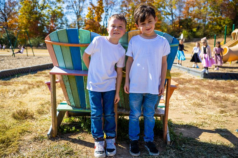 Students dressed in '50s wear smile